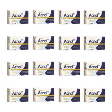 Imagem de 16x acnol sabonete antiacne atua na prevenção de cravos espinhas reduz