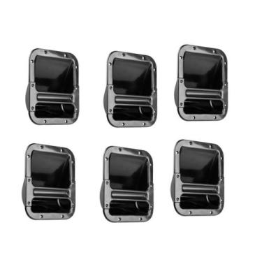 Imagem de 6x Alças Plastica Grande Resistente Caixa p Som Profissional - NTV SOM