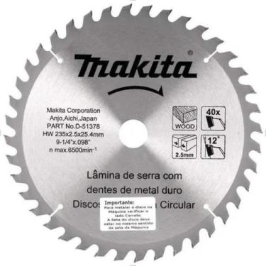 Imagem de Disco de Serra M-Force 235 x 25mm 40 Dentes Makita