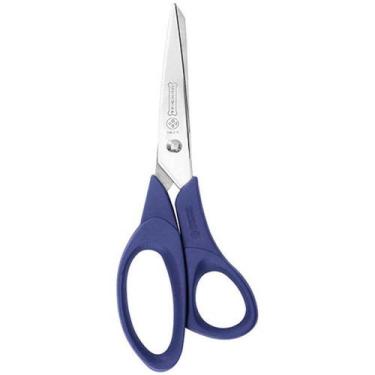 Imagem de Tesoura 19cm azul Mundial