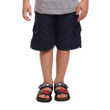 Imagem de Bermuda Tactel Ox Silver Estilo Short, Menino, 12, Marinho