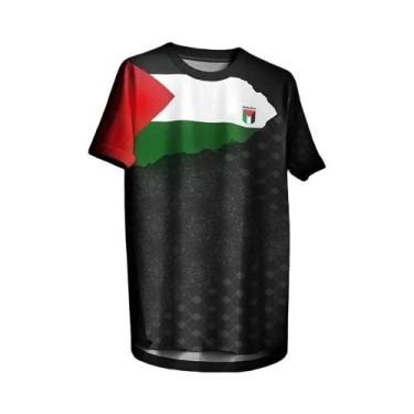 Imagem de Camiseta Esportiva De Verão Masculina E Feminina Com Estampa De Bandei