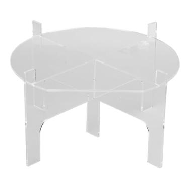 Imagem de TOPINCN 7.5 Polegada Drink Dispenser Stand, Acrílico Bebidas Titular, Cake Rack, Planta Stands, Clear Floor Pitcher Base de Apoio para As Partes Cafeteria Campsites Casa Catering Eventos