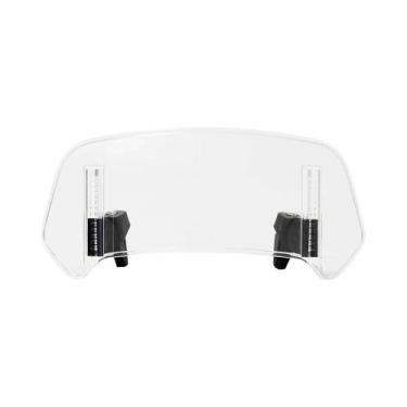Imagem de Extensor De Para-brisa Universal Ajustável Para Motocicletas, Defletor