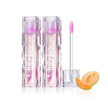 Imagem de Clubday Óleo labial que muda de cor, protetor labial hidratante mágico e quente, sabor de frutas, não pegajoso, hidratante de longa duração, cuidados labiais de alto brilho, 4,5 g/4,5 ml (conjunto de