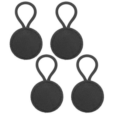 Imagem de 4 Peças Presilhas Microfone para Aplicação Da Lei, Suporte de Microfone Rádio Costura Extra Forte Presilha Polícia Viva-Voz Alça de Rádio para Colete Cinto Saída