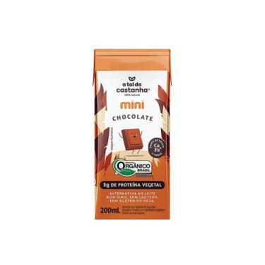 Imagem de Castanha de Caju com Chocolate Mini Orgânico 200ml - A Tal da Castanha