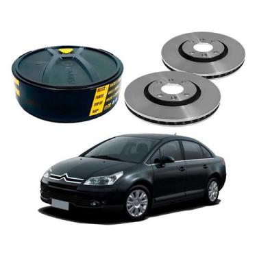 Imagem de Disco Freio Dianteiro 283mm C4 Pallas 2.0 2007 A 2014 - Fremax