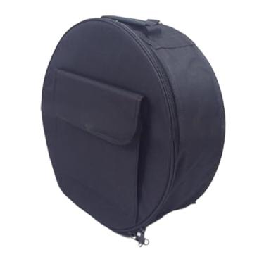 Imagem de oshhni Capa protetora para bolsa de caixa para viagem com alça, estojo portátil profissional para transporte, acessório de percussão, for 14x5.5 Inch Drum