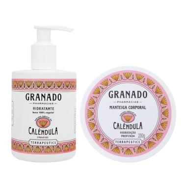 Imagem de Kit Hidratante Granado Terrapeutics Calêndula 300ML + Manteiga Corpora