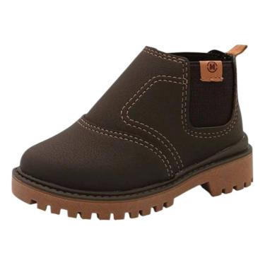 Imagem de Coturno Infantil Menino Tratorado Conforto Molekinho