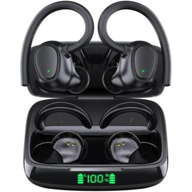 Imagem de Fones de ouvido sem fio KORSKR Bluetooth 5.3 Hi-Fi Stereo IPX6 à prova