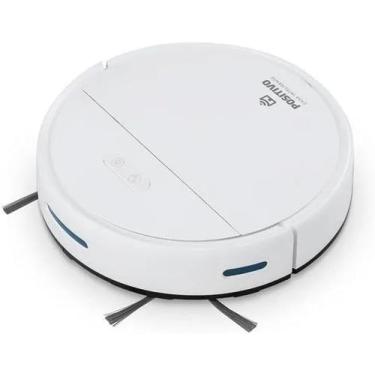 Imagem de Smart Robô Aspirador Wi-Fi 3 em 1 positivo cor branco - Kabum