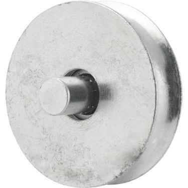 Imagem de Roldana Para Portão 3 Tipo U Aço Zincado R.pino Vonder