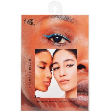 Imagem de Delineador Adesivo That Girl & Nathalie Billio Azul Gatinho-Feminino