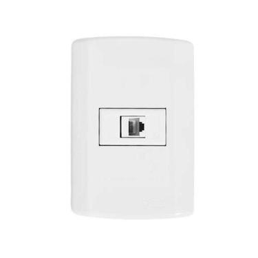 Imagem de Tomada rj45 2x4 mod.bc pluzie en