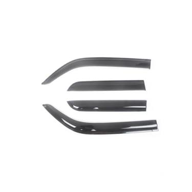 Imagem de GRJQRKHZ Defletor de janela lateral de carro para F&ord Escape 2013-2018 Weathershied viseira de porta vento sol proteção chuva janela lateral defletores de vento