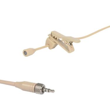 Imagem de Microfone de lapela c/fio p/body pack,Omni,rosca interna stereo - Aj S