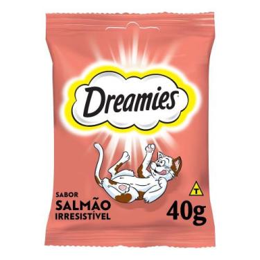 Imagem de Petisco para Gatos Dreamies Sabor Salmão Irresistível 40g