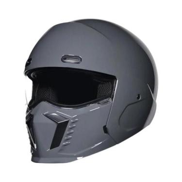 Imagem de Capacete De Motocicleta Retro Unissex Com Design Scorpion Compatível C