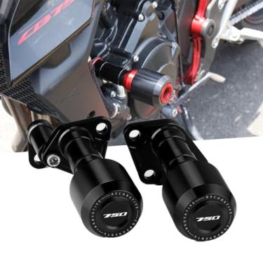 Imagem de Super Vici Sliders de quadro de motocicleta CB750 adequados para CB 750 2025 2024 2023 2022 | 2025 CB750 Acessórios 2024CB 750 Acessórios BK
