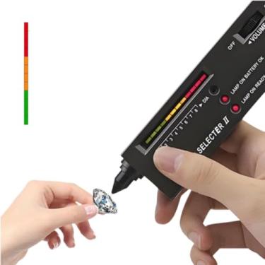 Imagem de Caneta de teste de diamante profissional, testador de metais preciosos de alta precisão, detector de diamante para iniciantes e especialistas, testador de joias testador de ouro e prata e diamante