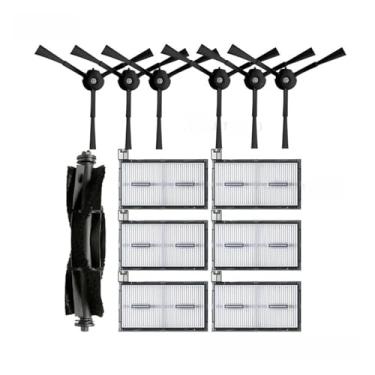 Imagem de Compatible With Eufy X8 Pro Robot Vacuum Cleaner Parts Main Side Brush Hepa Filter Mop Cloth Rag Dust Bag Accessories Replacement Spare Part(Set-6)