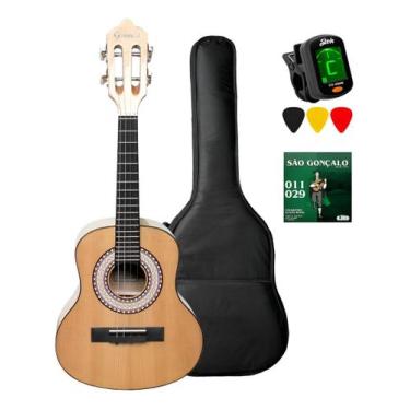 Imagem de Cavaquinho Acústico Giannini Performance Plus Cs-34 Fmg Kit - Flamed M