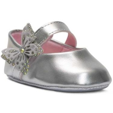 Imagem de Sapato Bebê Infantil Menina Nº 13 Ao 18 Festa Batizado 01.32-Feminino