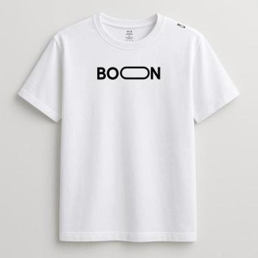 Imagem de Camiseta Boon de Algodão Egípcio e Poliamida com Proteção UV, P, Azul