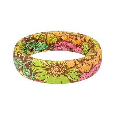 Imagem de Groove Life Aspire Ring – Anéis de casamento de silicone respirável para mulheres, cobertura vitalícia, design exclusivo, anel de ajuste confortável, 9, Silicone, Sem pedra preciosa