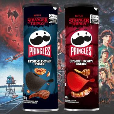 Imagem de Kit 2 Pringles Netflix Stranger Things Limited Upside Down de 100g cad