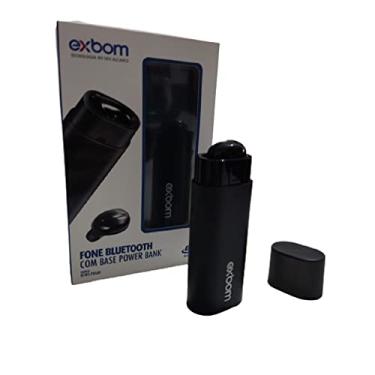 Imagem de Fone Bluetooth com Base Power Bank para Carregamento Inpods Earbuds BTWS-PBS80 Exbom 2 em 1