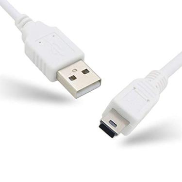 Imagem de Cabo carregador USB ienza para Texas Instruments TI-84 Plus CE, calculadoras de edição prata TI-84 Plus CE, cabo de carregamento (3FT White)