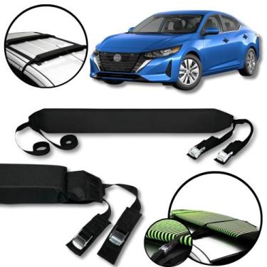 Imagem de Rack Teto Prancha Surf Carro Com Cinta Nissan Sentra - BR18