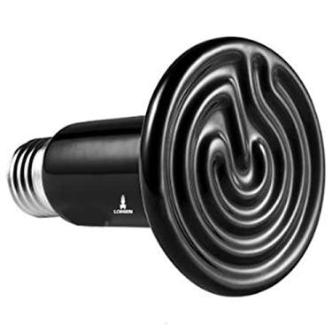 Imagem de Lâmpada Cerâmica Aquecedor Infravermelho Terrários Répteis Anfíbios Aves (110V 50W)