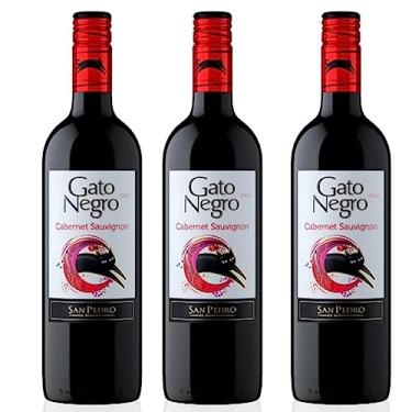Imagem de Vinho Chileno Cabernet Sauvignon GATO NEGRO 750ml (3 und)