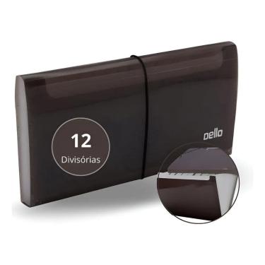 Imagem de Pasta Sanfonada Pequena Para Cheques Nota Promissória Dello