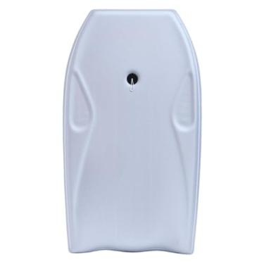 Imagem de Prancha de Surf, Prancha Bodyboard Semi e Fundo Rigido, 100cmx Largura 53cm X Espessura 6,7 Cm(Cinza,Leash Punho Amador Maré)