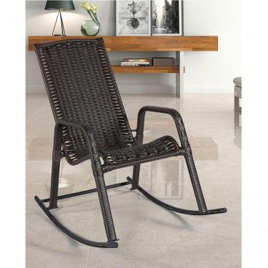 Imagem de Cadeira Balanço Aconchego Varanda Descanso Jardim Leitura