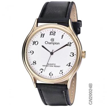 Imagem de Relógio Champion Masculino Couro Cn20024b