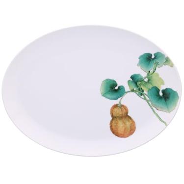 Imagem de Travessa oval rasa 37cm em porcelana da marca japonesa Noritake