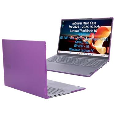 Imagem de mCover A capa é compatível apenas com Notebook Lenovo ThinkBook 16 G6 / G7 / G8 / G9 Series 2023-2026 (Não serve para nenhum outro modelo Lenovo) - roxo