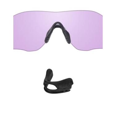 Imagem de Handwith 1 par de protetores de nariz para óculos de sol de silicone macio para Oakley EVZero/EVZero Path/EVZero Pitch, kit de reposição para óculos de ajuste confortável antiderrapante para óculos de