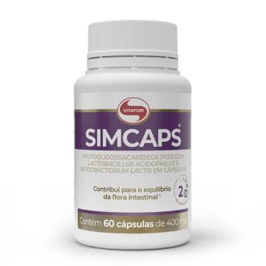 Imagem de Simcaps Probioticos 60 Capsulas Vitafor-Unissex