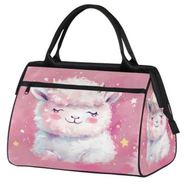 Imagem de Bolsa pequena para o fim de semana, feminina, masculina, floral, borboleta, retrô, colorida, dobrável, bolsa esportiva leve para academia, Cor: 17, 15.2*8.3*11.6 inch, Moderno