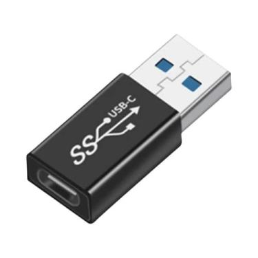 Imagem de Adaptador Tipo C Para USB a Macho Fêmea Conversor Universal OTG Para M