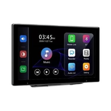 Imagem de Câmera Veicular Sem Fio 4K 10.1" Com Carplay, Android Auto, Navegação 