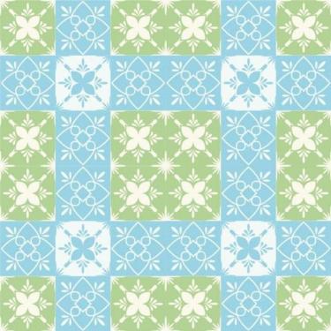 Imagem de Papel De Parede Infantil Azuleijo Português Faro