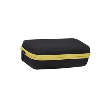 Imagem de Ｂｅｓｇａ Estojo rígido para transporte de carregadores de bateria de carro, organizador, protetor, compacto, leve, bolsa de armazenamento portátil, Zíper Amarelo
